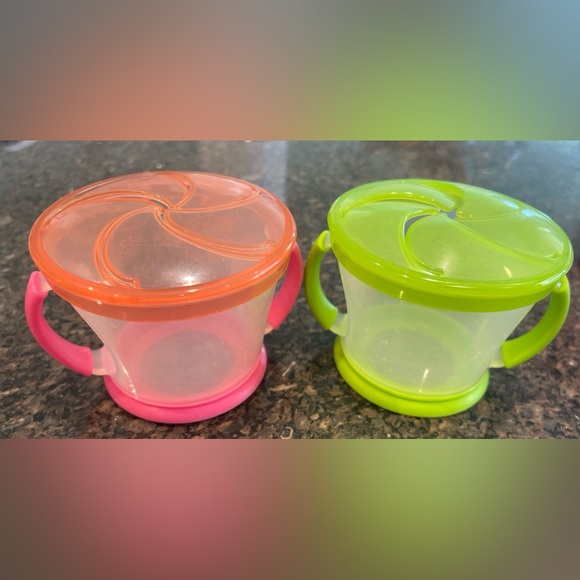 Gently Used. (2) Perfect for on the go snacks! - Picture 1 of 1